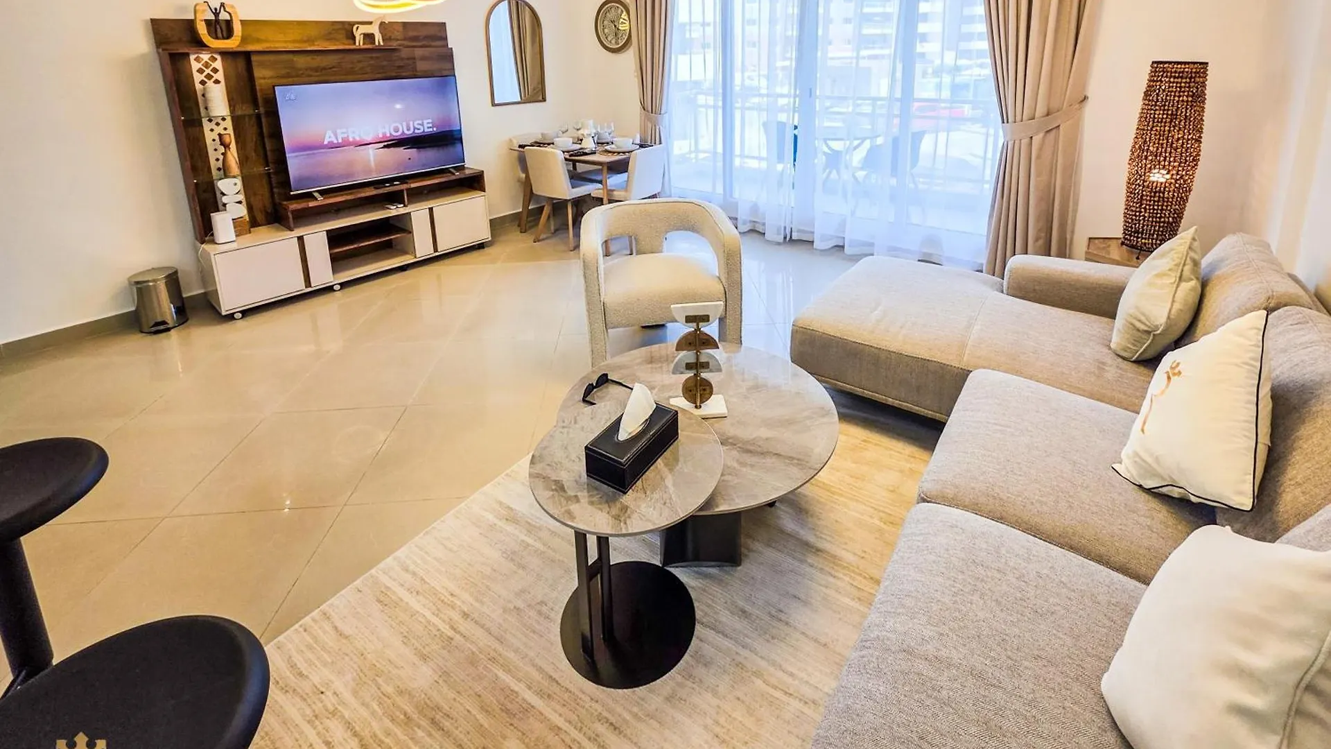 Divine 1Br Escape Pool Gym Parking Al Reef Lägenhet Abu Dhabi